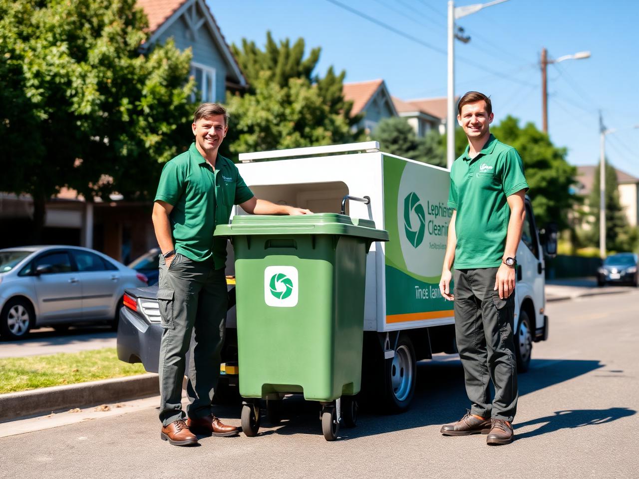 The Binwash local cleaning team